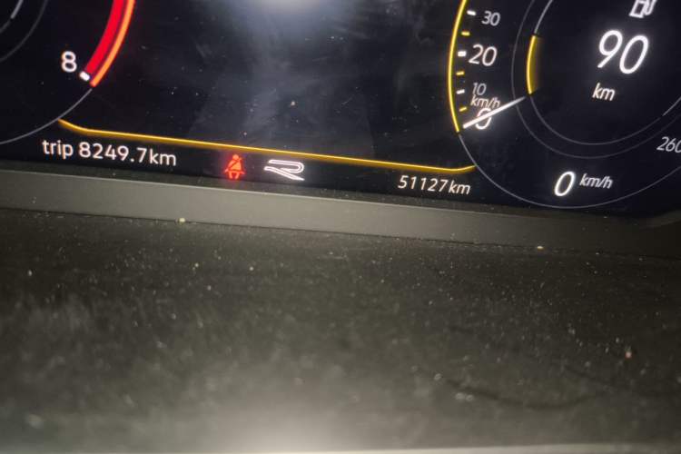Used Volkswagen Tiguan L 2022 330TSI Automatic Two-Wheel Drive R-Line Enhanced Edition Odometer Close Up