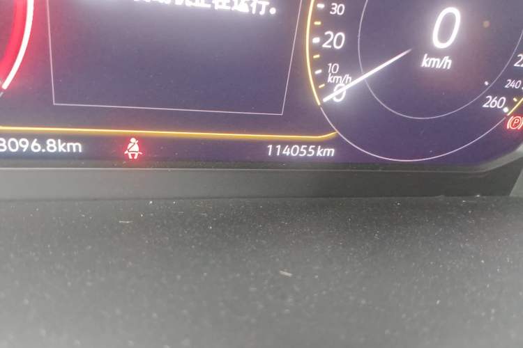 Used Volkswagen Tiguan L 2022 330TSI Automatic Two-Wheel Drive Smart Edition Odometer Close Up