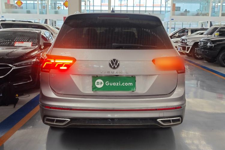 Used Volkswagen Tiguan L 2022 330TSI Automatic Two-Wheel Drive R-Line Enhanced Edition Rear