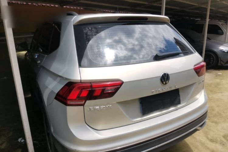 Used Volkswagen Tiguan L 2022 330TSI Automatic Two-Wheel Drive Smart Edition Rear Left 45 Deg