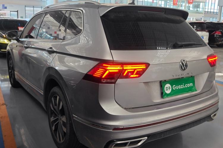 Used Volkswagen Tiguan L 2022 330TSI Automatic Two-Wheel Drive R-Line Enhanced Edition Rear Left 45 Deg