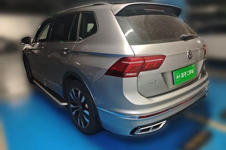 Used Volkswagen Tiguan L 2022 330TSI Automatic Two-Wheel Drive R-Line Enhanced Edition Rear Left 45 Deg