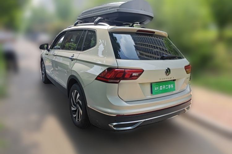 Used Volkswagen Tiguan L 2022 330TSI Automatic Two-Wheel Drive Smart Edition Rear Left 45 Deg