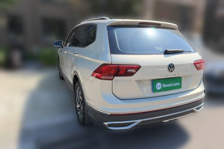 Used Volkswagen Tiguan L 2022 330TSI Automatic Two-Wheel Drive Smart Edition Rear Left 45 Deg