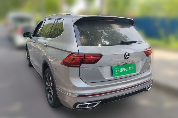 Used Volkswagen Tiguan L 2022 330TSI Automatic Two-Wheel Drive R-Line Enhanced Edition Rear Left 45 Deg