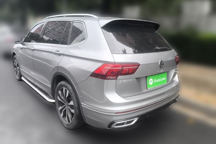 Used Volkswagen Tiguan L 2022 330TSI Automatic Two-Wheel Drive R-Line Enhanced Edition Rear Left 45 Deg