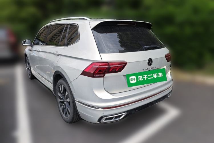 Used Volkswagen Tiguan L 2022 330TSI Automatic Two-Wheel Drive R-Line Enhanced Edition Rear Left 45 Deg