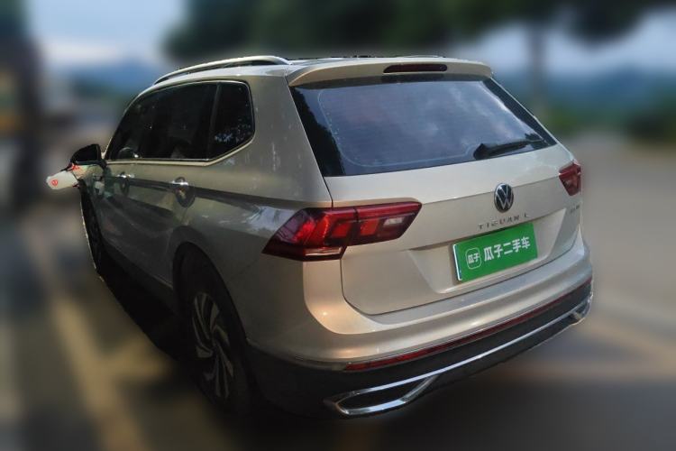 Used Volkswagen Tiguan L 2022 330TSI Automatic Two-Wheel Drive Smart Edition Rear Left 45 Deg