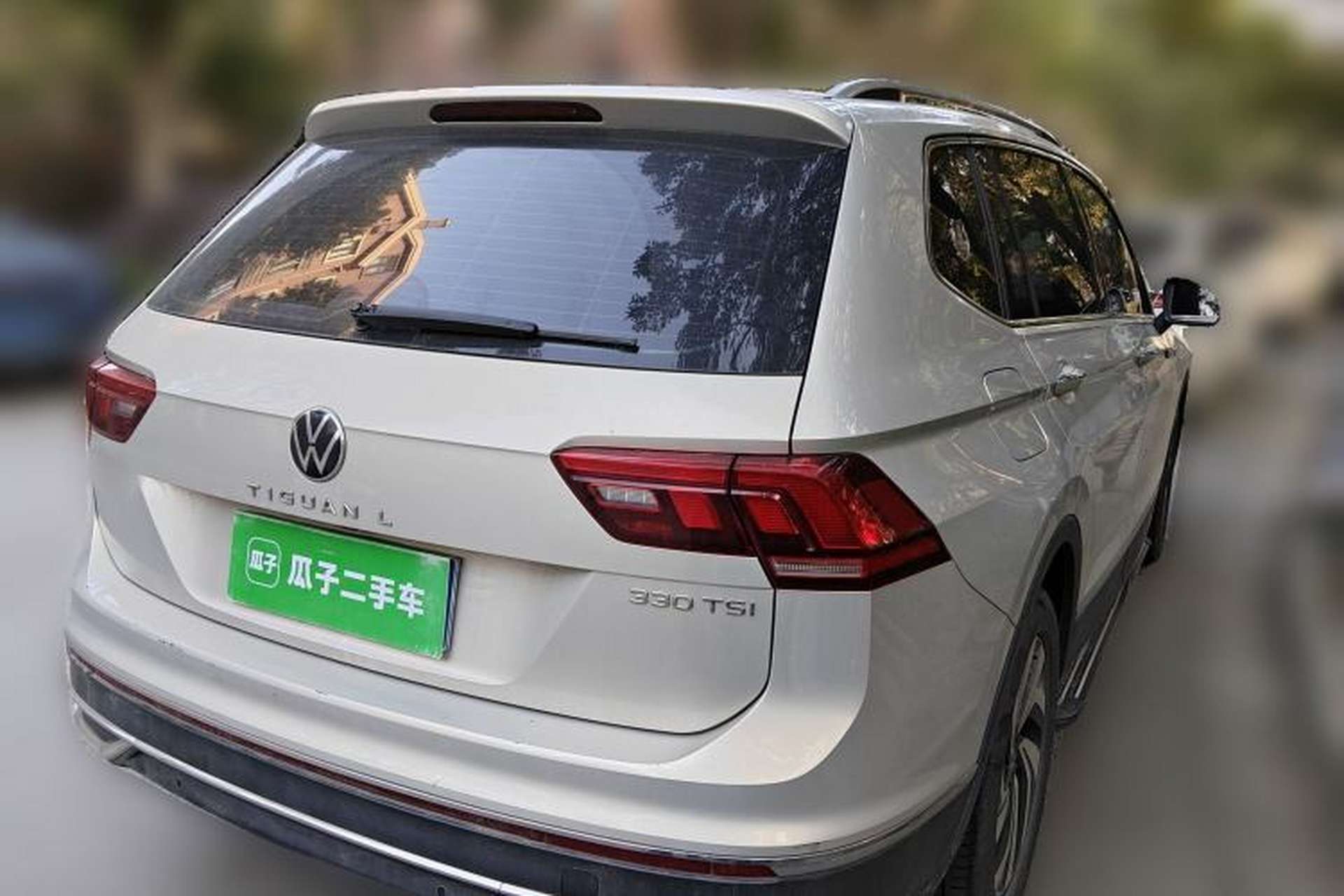 Used Volkswagen Tiguan L 2022 330TSI Automatic Two-Wheel Drive Smart Edition Rear Right 45 Deg