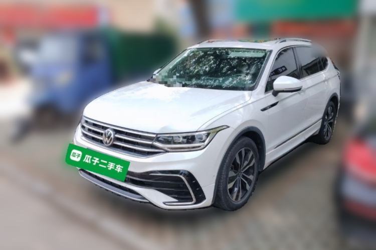 Used Volkswagen Tiguan L 2022 330TSI Automatic Two-Wheel Drive R-Line Enhanced Edition Guazi used car, China used car export, Used car for sale, Used  cars, Cheapest cars for sale