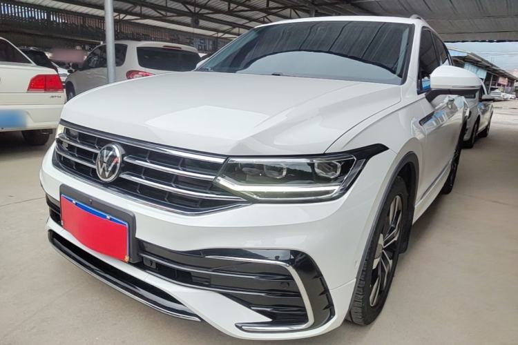 Used Volkswagen Tiguan L 2022 330TSI Automatic Two-Wheel Drive R-Line Enhanced Edition Guazi used car, China used car export, Used car for sale, Used  cars, Cheapest cars for sale