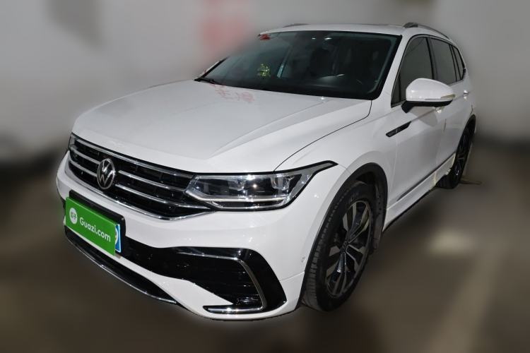 Used Volkswagen Tiguan L 2022 330TSI Automatic Two-Wheel Drive R-Line Enhanced Edition Guazi used car, China used car export, Used car for sale, Used cars, Cheapest cars for sale