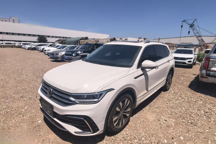 Used Volkswagen Tiguan L 2022 380TSI Automatic All-Wheel Drive R-Line Enhanced Comfort 7-Seater Guazi used car, China used car export, Used car for sale, Used cars, Cheapest cars for sale