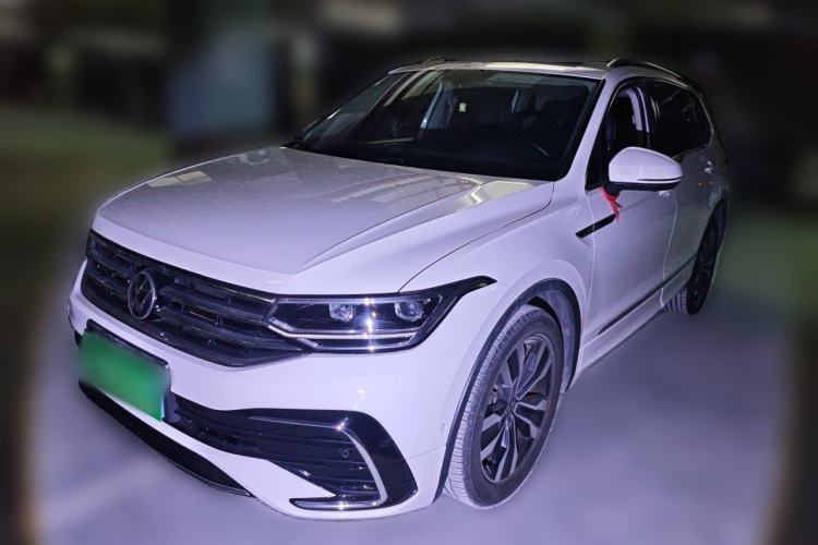 Used Volkswagen Tiguan L 2022 330TSI Automatic Two-Wheel Drive R-Line Enhanced Edition Guazi used car, China used car export, Used car for sale, Used Volkswagen cars, Cheapest cars for sale