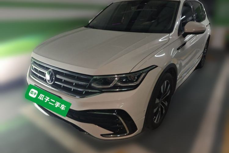 Used Volkswagen Tiguan L 2022 330TSI Automatic Two-Wheel Drive R-Line Flagship Edition Guazi used car, China used car export, Used car for sale, Used cars, Cheapest cars for sale