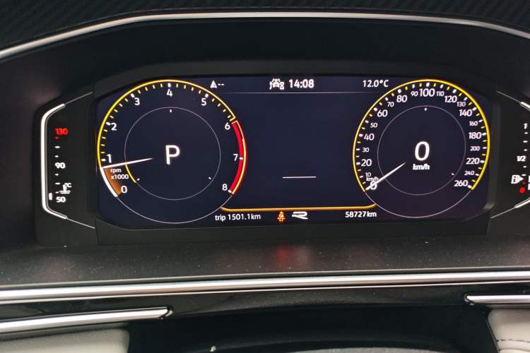 Used Volkswagen Tiguan L 2022 330TSI Automatic Two-Wheel Drive R-Line Enhanced Edition Instrument Cluster