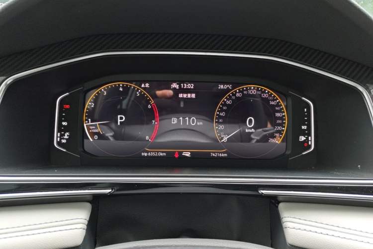 Used Volkswagen Tiguan L 2022 330TSI Automatic Two-Wheel Drive R-Line Enhanced Edition Instrument Cluster