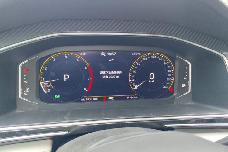 Used Volkswagen Tiguan L 2022 330TSI Automatic Two-Wheel Drive R-Line Enhanced Edition Instrument Cluster
