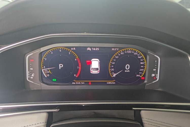 Used Volkswagen Tiguan L 2022 330TSI Automatic Two-Wheel Drive Smart Edition Instrument Cluster