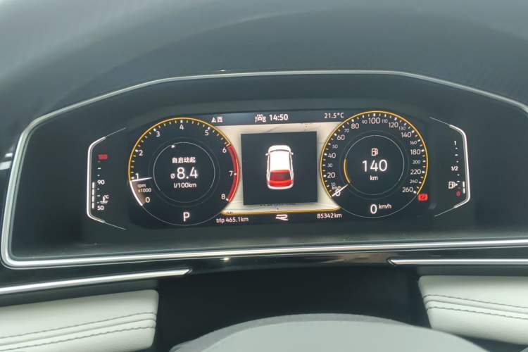 Used Volkswagen Tiguan L 2022 330TSI Automatic Two-Wheel Drive R-Line Enhanced Edition Instrument Cluster