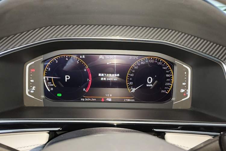 Used Volkswagen Tiguan L 2022 330TSI Automatic Two-Wheel Drive R-Line Enhanced Edition Instrument Cluster
