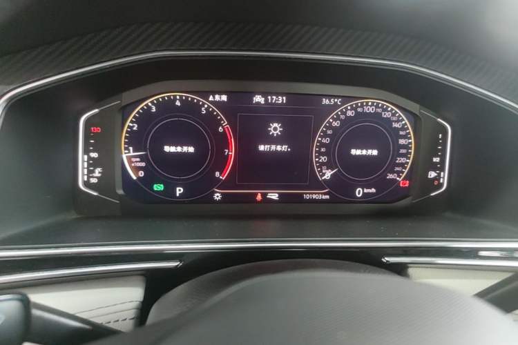 Used Volkswagen Tiguan L 2022 330TSI Automatic Two-Wheel Drive R-Line Enhanced Edition Instrument Cluster