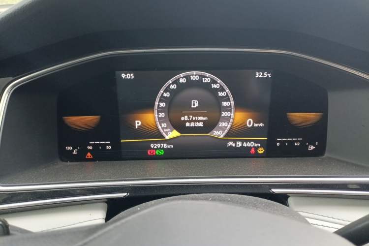 Used Volkswagen Tiguan L 2022 330TSI Automatic Two-Wheel Drive Comfort Edition Instrument Cluster