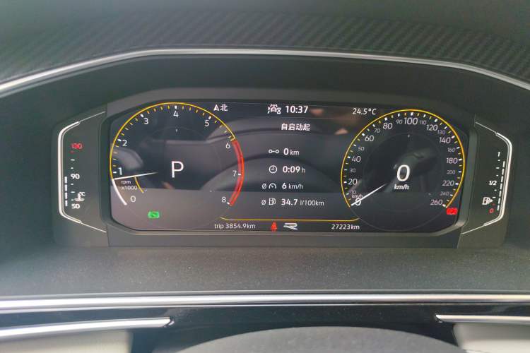Used Volkswagen Tiguan L 2022 330TSI Automatic Two-Wheel Drive R-Line Enhanced Edition Instrument Cluster