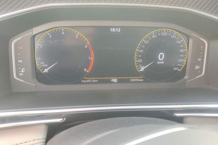 Used Volkswagen Tiguan L 2022 330TSI Automatic Two-Wheel Drive R-Line Enhanced Edition Instrument Cluster