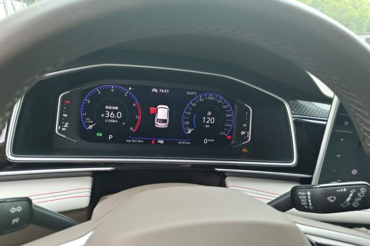 Used Volkswagen Tiguan L 2022 330TSI Automatic Two-Wheel Drive R-Line Flagship Edition Instrument Cluster