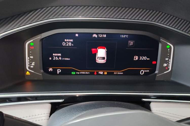 Used Volkswagen Tiguan L 2022 330TSI Automatic Two-Wheel Drive R-Line Enhanced Edition Instrument Cluster