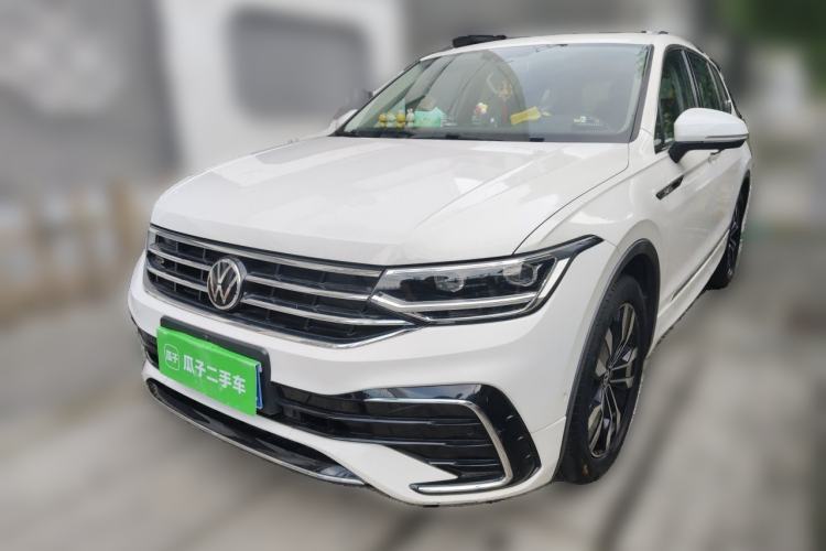 Used Volkswagen Tiguan L 2022 330TSI Automatic Two-Wheel Drive R-Line Enhanced Edition Guazi used car, China used car export, Used car for sale, Used  cars, Cheapest cars for sale