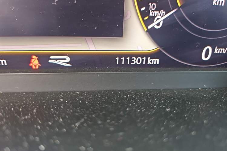 Used Volkswagen Tiguan L 2022 330TSI Automatic Two-Wheel Drive R-Line Enhanced Edition Odometer Close Up