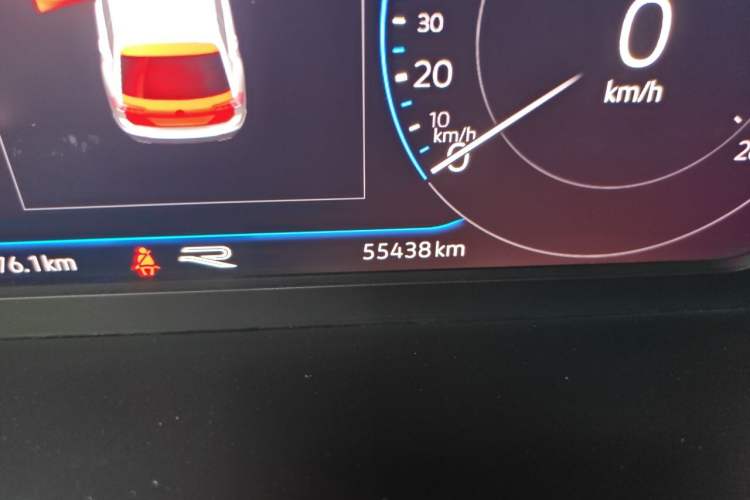 Used Volkswagen Tiguan L 2022 330TSI Automatic Two-Wheel Drive R-Line Flagship Edition Odometer Close Up