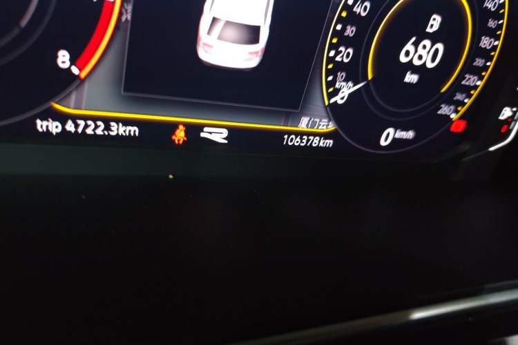 Used Volkswagen Tiguan L 2022 330TSI Automatic Two-Wheel Drive R-Line Enhanced Edition Odometer Close Up