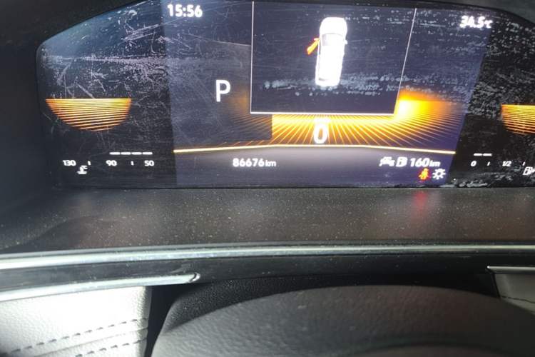 Used Volkswagen Tiguan L 2022 330TSI Automatic Two-Wheel Drive Comfort Edition Odometer Close Up