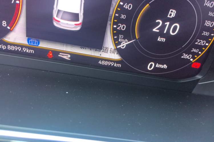 Used Volkswagen Tiguan L 2022 330TSI Automatic Two-Wheel Drive R-Line Enhanced Edition Odometer Close Up