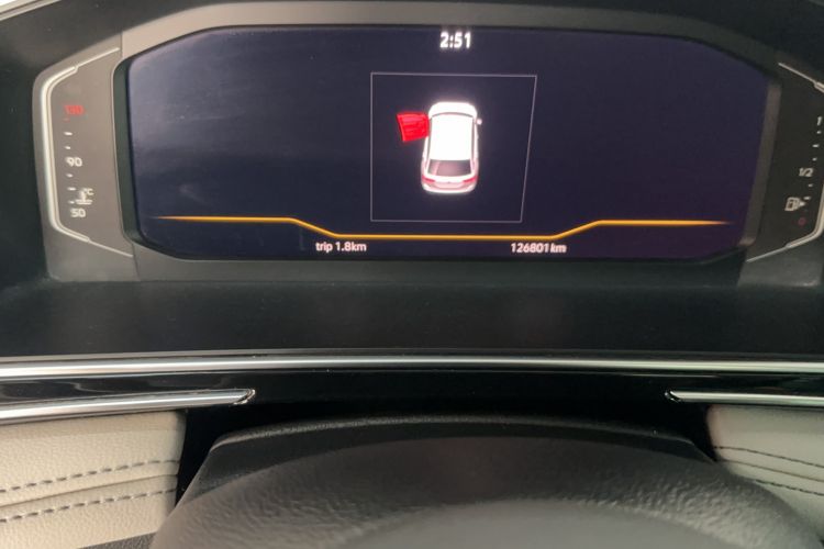 Used Volkswagen Tiguan L 2022 330TSI Automatic Two-Wheel Drive Smart Edition Odometer Close Up