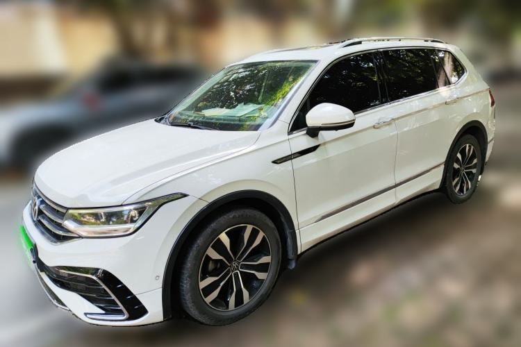 Volkswagen Tiguan L 2022 330TSI Automatic Two-Wheel Drive R-Line Enhanced Edition usado Guazi used car, China used car export, Used car for sale, Used cars, Cheapest cars for sale