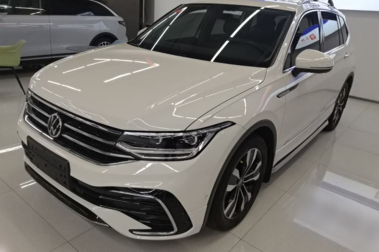 Volkswagen Tiguan L 2022 330TSI Automatic Two-Wheel Drive R-Line Enhanced Edition usado Guazi used car, China used car export, Used car for sale, Used cars, Cheapest cars for sale