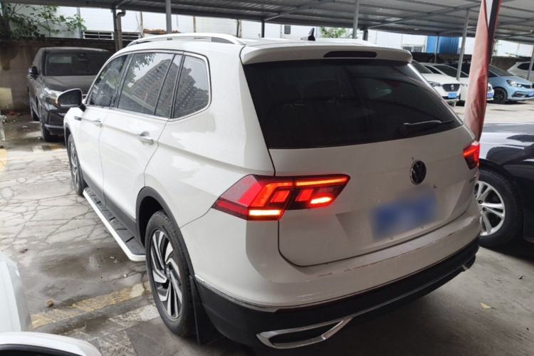 Used Volkswagen Tiguan L 2022 330TSI Automatic Two-Wheel Drive Smart Edition Rear Left 45 Deg