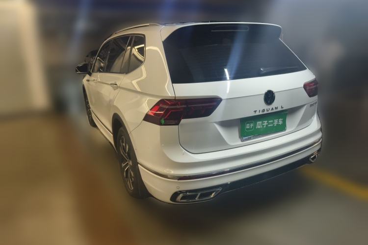 Used Volkswagen Tiguan L 2022 330TSI Automatic Two-Wheel Drive R-Line Enhanced Edition Rear Left 45 Deg