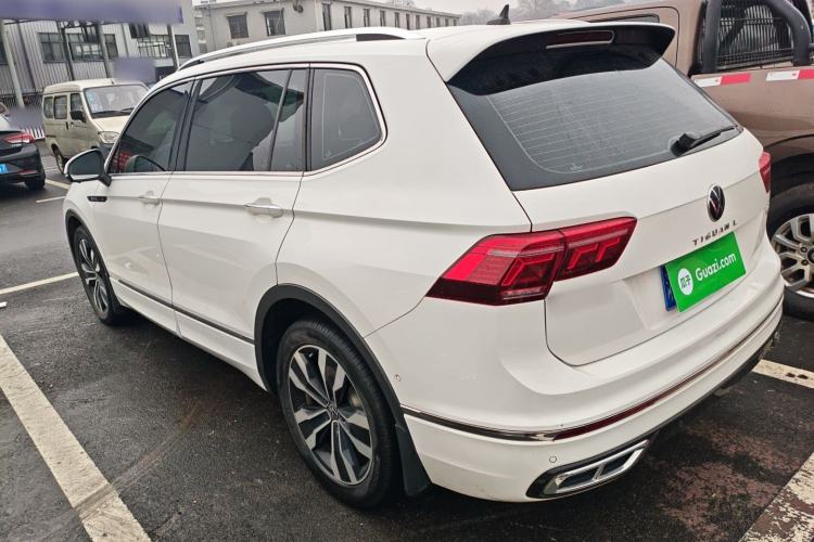 Used Volkswagen Tiguan L 2022 330TSI Automatic Two-Wheel Drive R-Line Enhanced Edition Rear Left 45 Deg