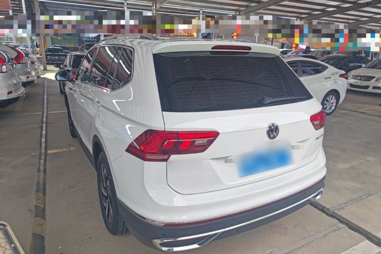 Used Volkswagen Tiguan L 2022 330TSI Automatic Two-Wheel Drive Smart Edition Rear Left 45 Deg
