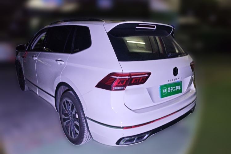 Used Volkswagen Tiguan L 2022 330TSI Automatic Two-Wheel Drive R-Line Enhanced Edition Rear Left 45 Deg