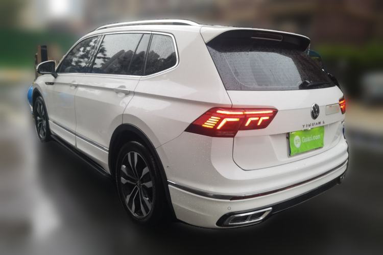 Used Volkswagen Tiguan L 2022 330TSI Automatic Two-Wheel Drive R-Line Enhanced Edition Rear Left 45 Deg