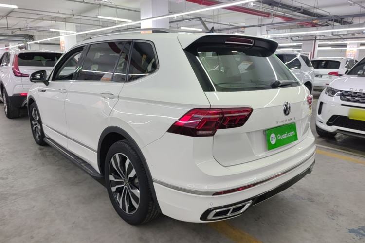 Used Volkswagen Tiguan L 2022 330TSI Automatic Two-Wheel Drive R-Line Enhanced Edition Rear Left 45 Deg