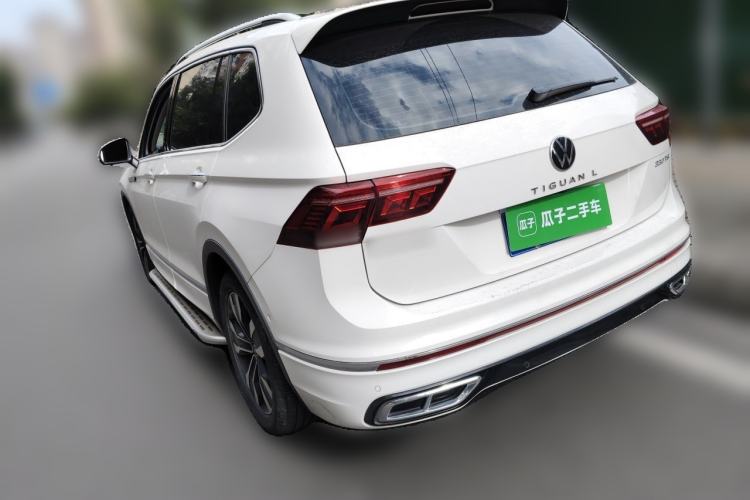 Used Volkswagen Tiguan L 2022 330TSI Automatic Two-Wheel Drive R-Line Enhanced Edition Rear Left 45 Deg