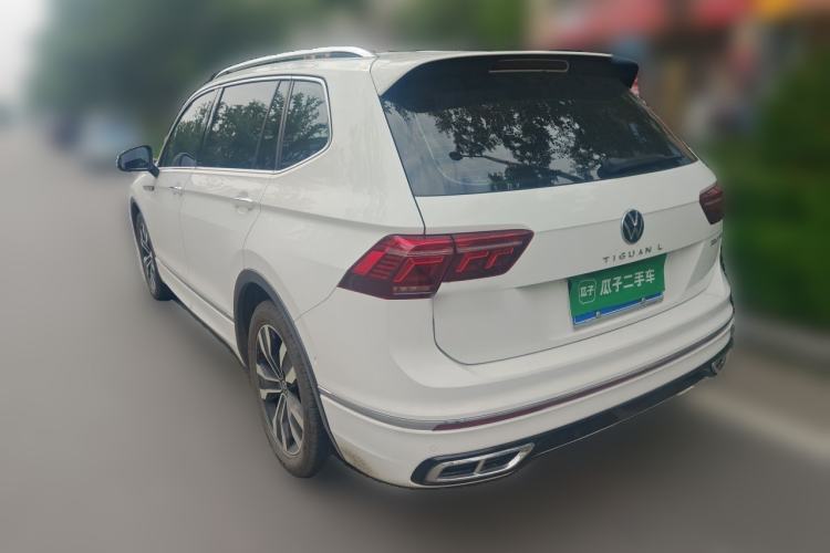 Used Volkswagen Tiguan L 2022 330TSI Automatic Two-Wheel Drive R-Line Enhanced Edition Rear Left 45 Deg
