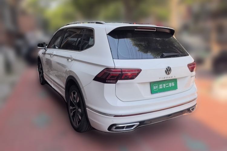Used Volkswagen Tiguan L 2022 330TSI Automatic Two-Wheel Drive R-Line Enhanced Edition Rear Left 45 Deg